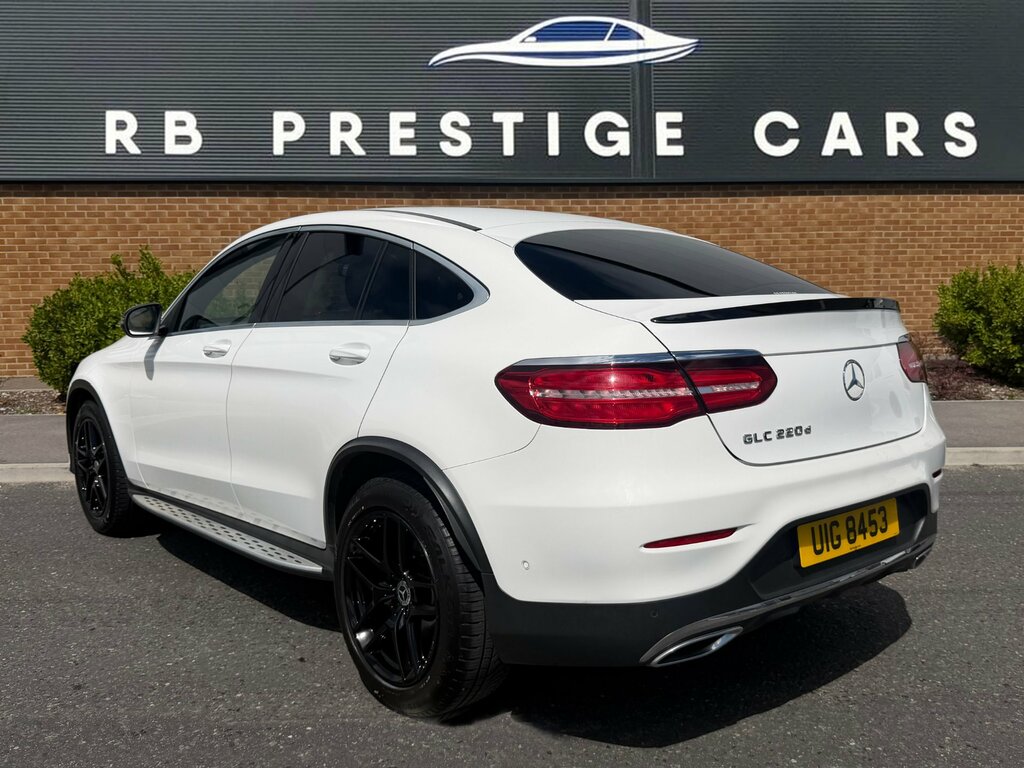Mercedes-Benz GLC Class 2.1 Glc220d Amg Line Coupe G-tronic 4Ma White #3