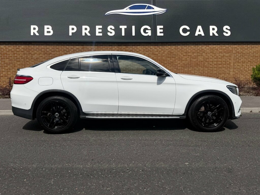 Mercedes-Benz GLC Class 2.1 Glc220d Amg Line Coupe G-tronic 4Ma White #2