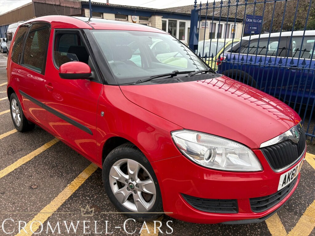 Skoda Roomster 60 Plate 1.2 Tsi Se Mpv 10 Red