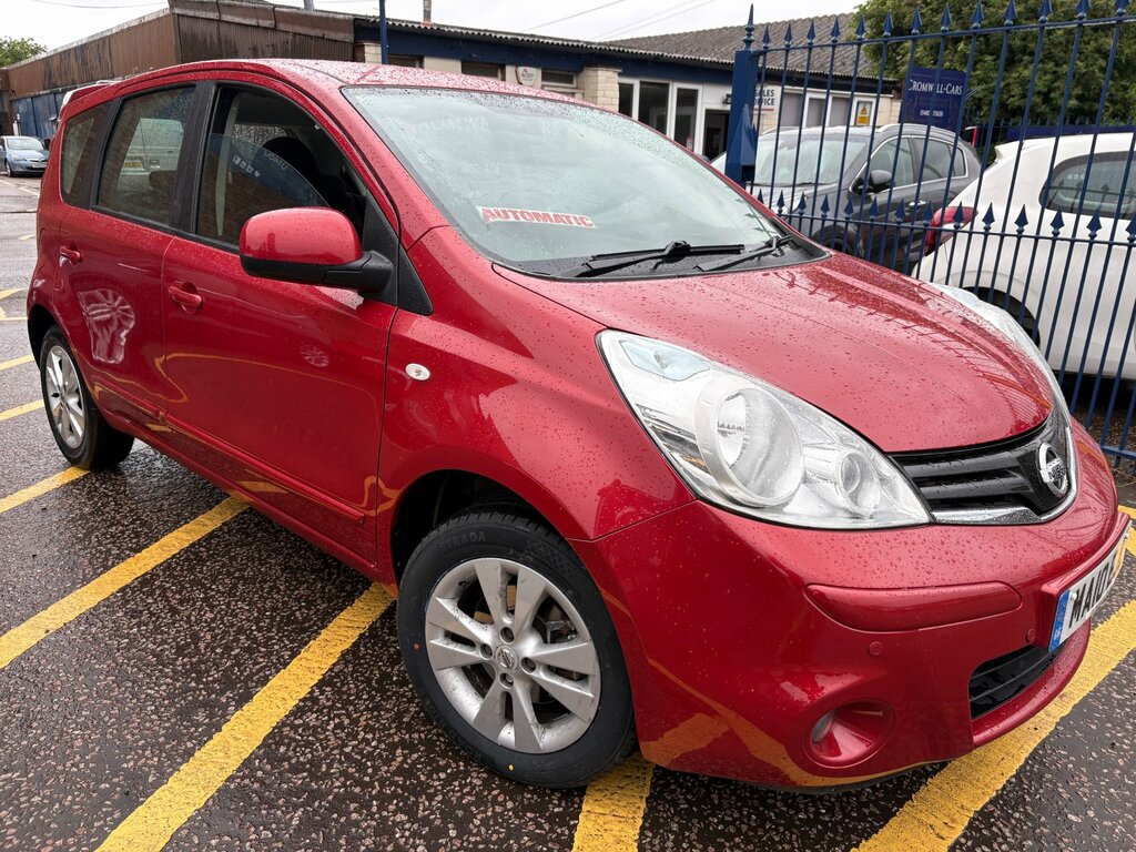 Nissan Note 1.6 16V Acenta Hatchback 110 Ps Red