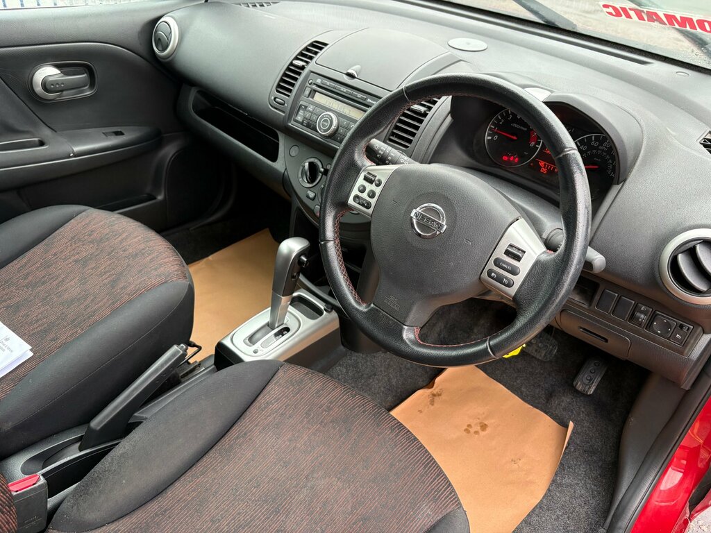 Nissan Note 1.6 16V Acenta Hatchback 110 Ps Red #6