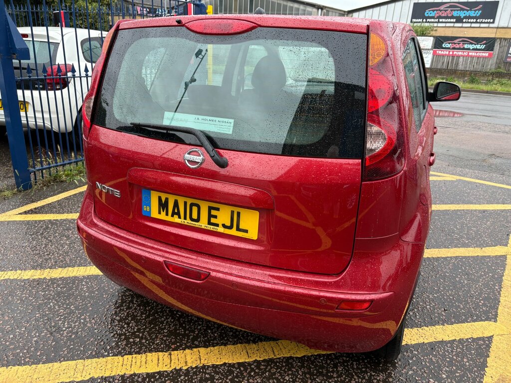 Nissan Note 1.6 16V Acenta Hatchback 110 Ps Red #3