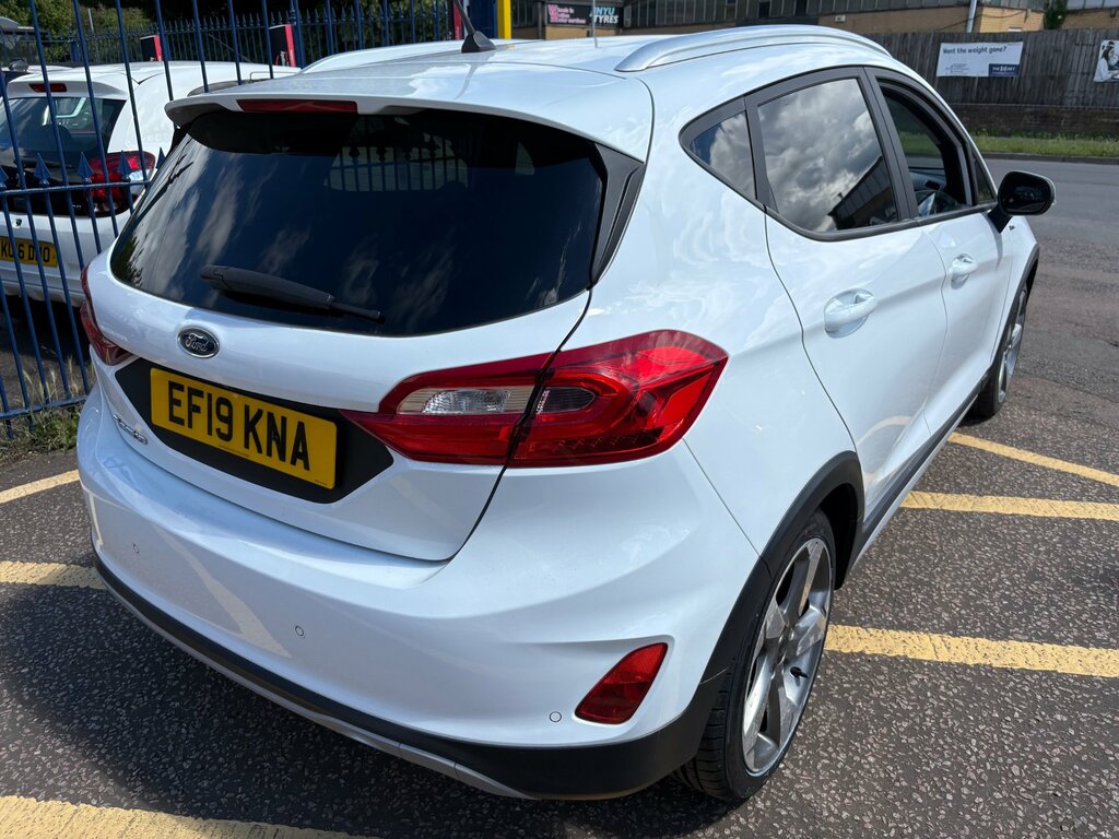 Ford Fiesta 1.0T Ecoboost Gpf Active X Hatchback -Reserved- EF19KNA White #4