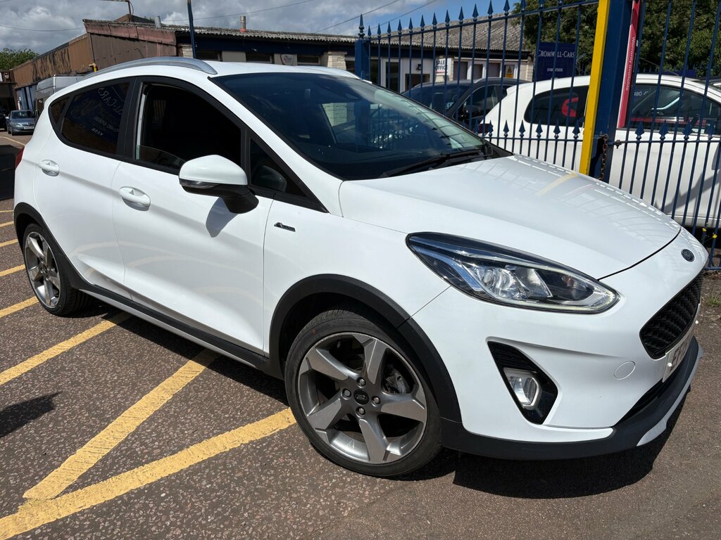 Ford Fiesta 1.0T Ecoboost Gpf Active X Hatchback Ma White