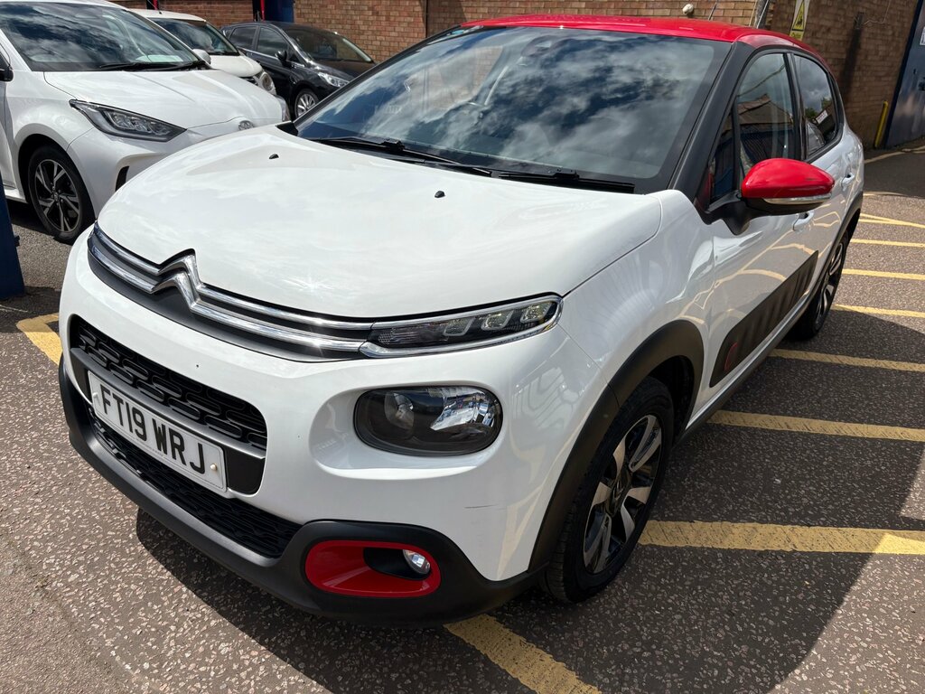 Citroen C3 1.5 Bluehdi Flair Hatchback Euro White #2