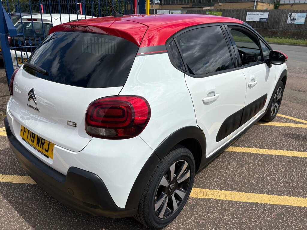 Citroen C3 1.5 Bluehdi Flair Hatchback Euro White #3