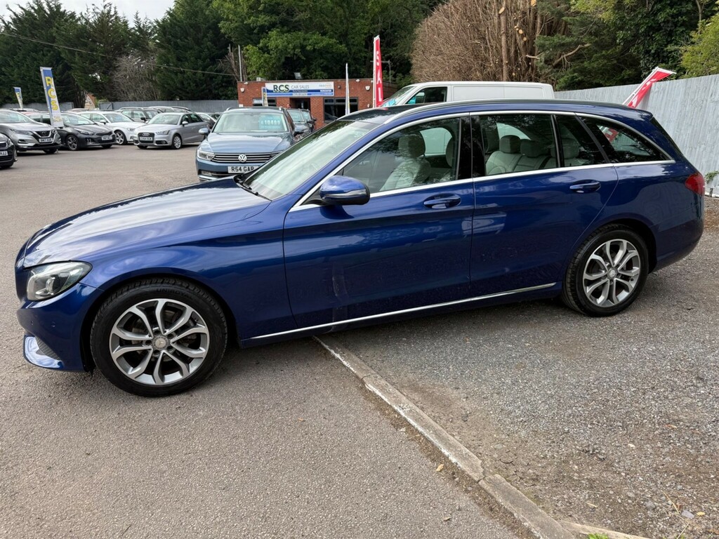 Mercedes-Benz C Class 1.6 D Sport Euro 6 Ss Blue #6