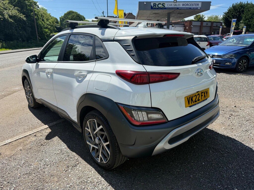 Hyundai Kona 1.6 H-gdi Ultimate Dct Euro 6 Ss VK22FXY White #5
