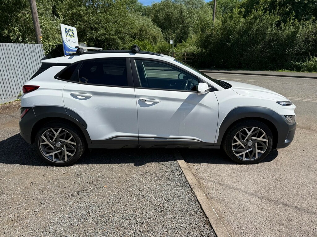 Hyundai Kona 1.6 H-gdi Ultimate Dct Euro 6 Ss VK22FXY White #2