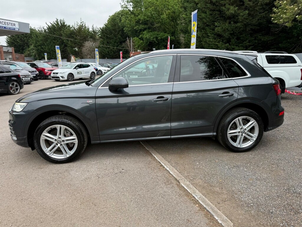 Audi Q5 2.0 Tdi S Line S Tronic Quattro Euro 6 Ss WD67EKY Grey #6