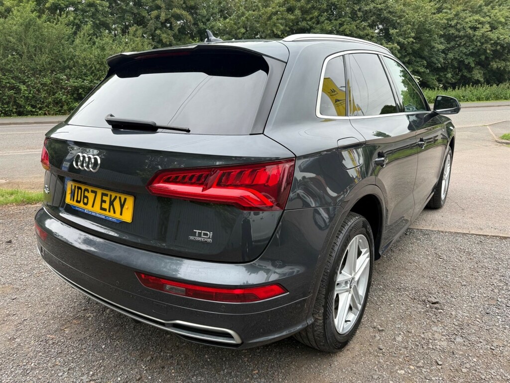 Audi Q5 2.0 Tdi S Line S Tronic Quattro Euro 6 Ss WD67EKY Grey #3