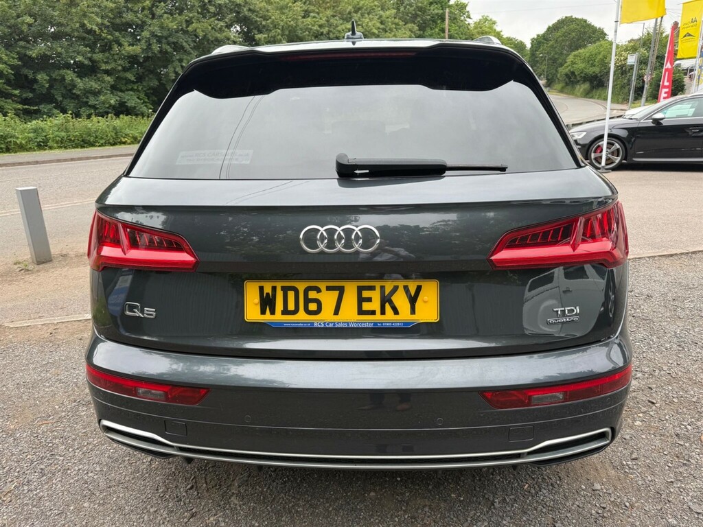 Audi Q5 2.0 Tdi S Line S Tronic Quattro Euro 6 Ss WD67EKY Grey #4