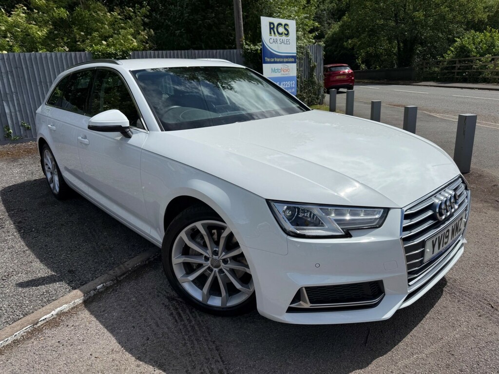 Audi A4 Avant 2.0 Tdi 40 Sport S Tronic Euro 6 Ss White