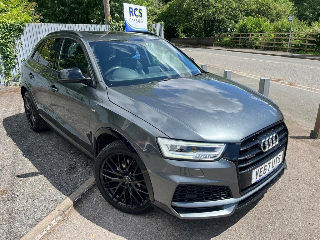 Audi Q3 2.0 Tdi Black Edition Quattro Euro 6 Ss Grey