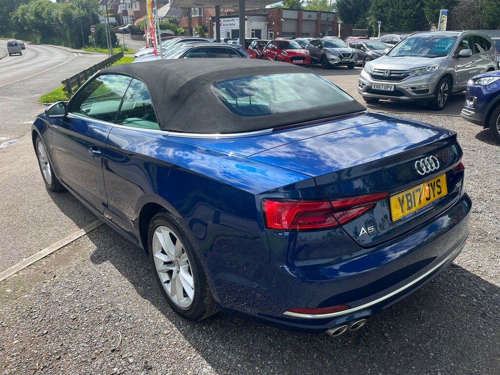 Audi A5 2.0 Tdi Sport S Tronic Euro 6 Ss YB17JYS Blue #6