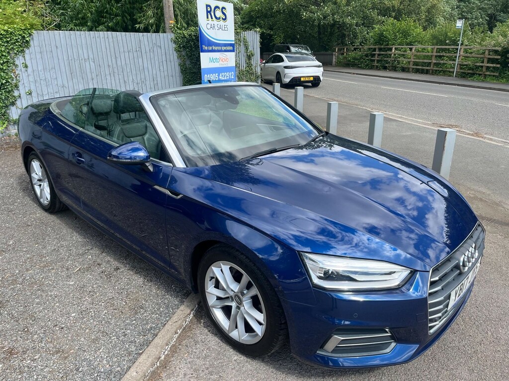 Audi A5 2.0 Tdi Sport S Tronic Euro 6 Ss YB17JYS Blue #2
