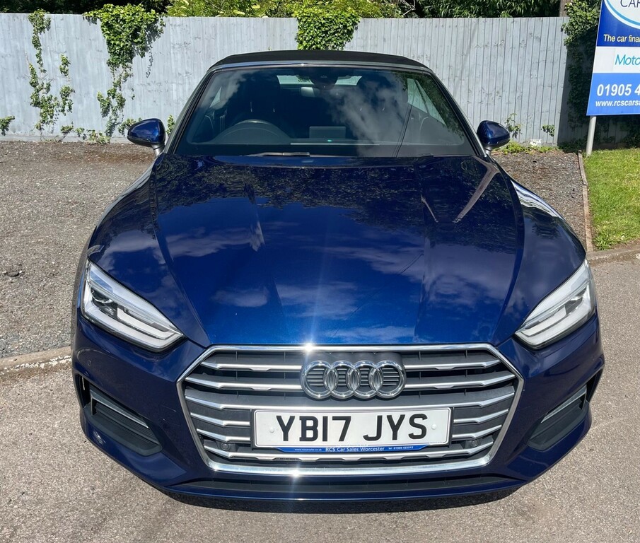 Audi A5 2.0 Tdi Sport S Tronic Euro 6 Ss YB17JYS Blue #3