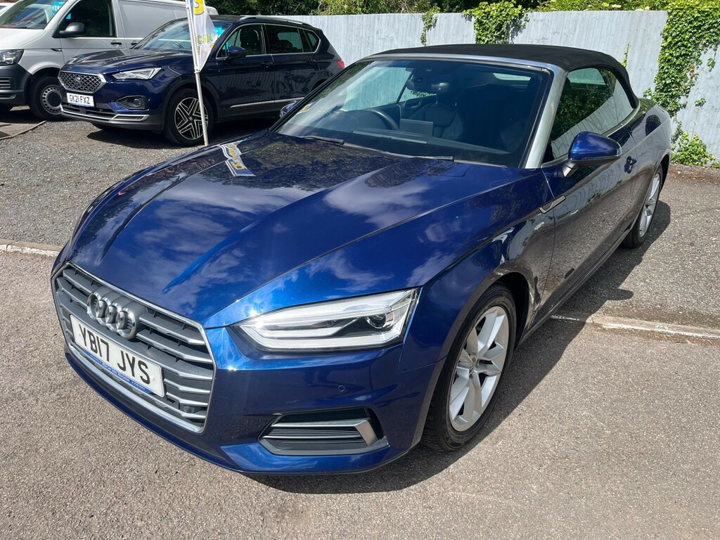 Audi A5 2.0 Tdi Sport S Tronic Euro 6 Ss YB17JYS Blue #4