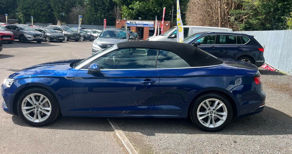 Audi A5 2.0 Tdi Sport S Tronic Euro 6 Ss YB17JYS Blue #5