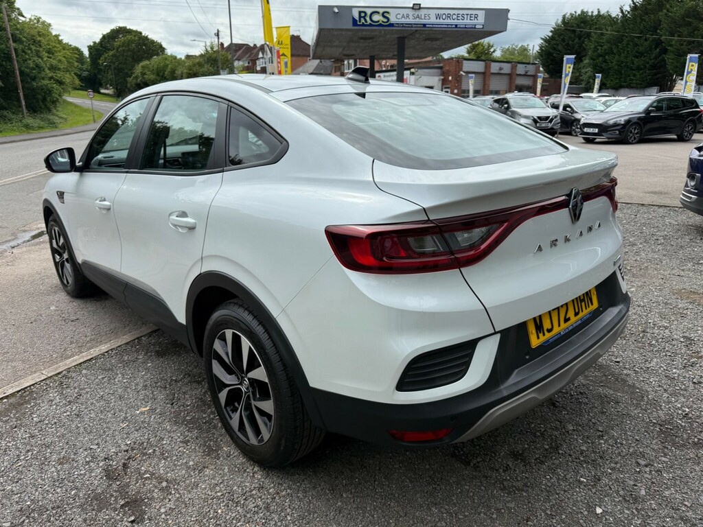 Renault Arkana 1.6 E-tech Iconic 2Wd Euro 6 Ss MJ72DHN White #5