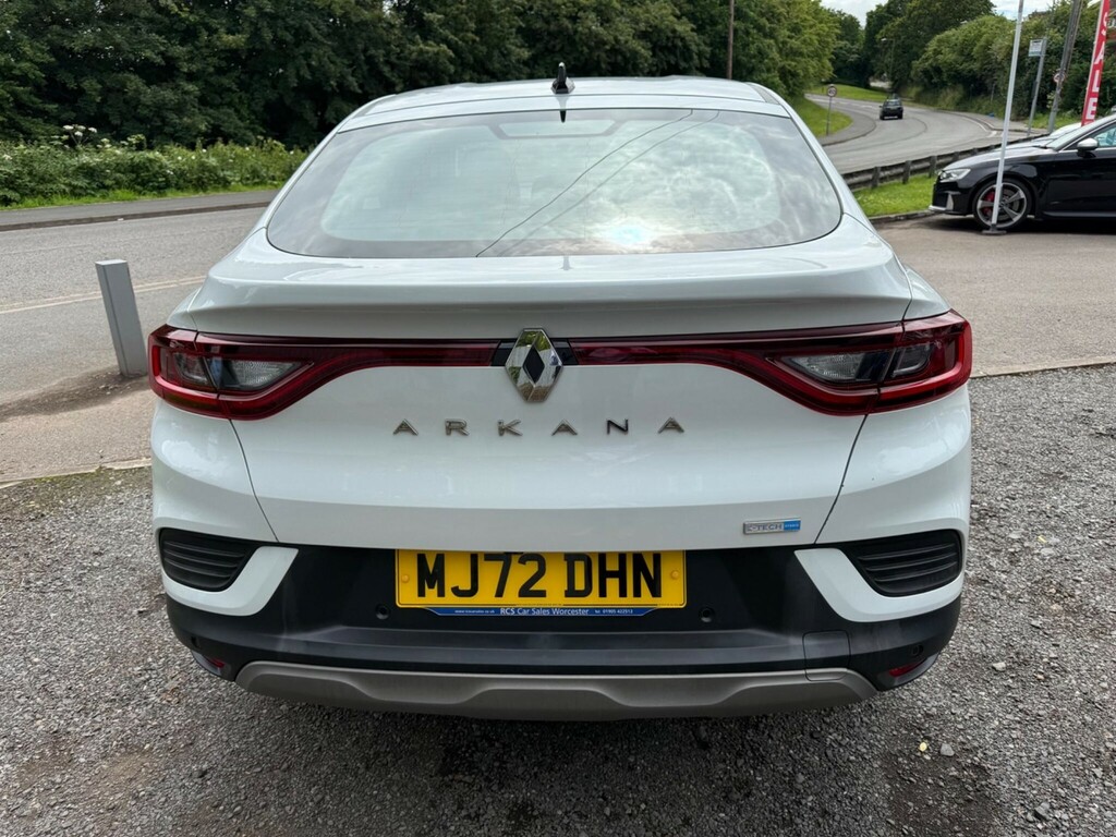 Renault Arkana 1.6 E-tech Iconic 2Wd Euro 6 Ss MJ72DHN White #4