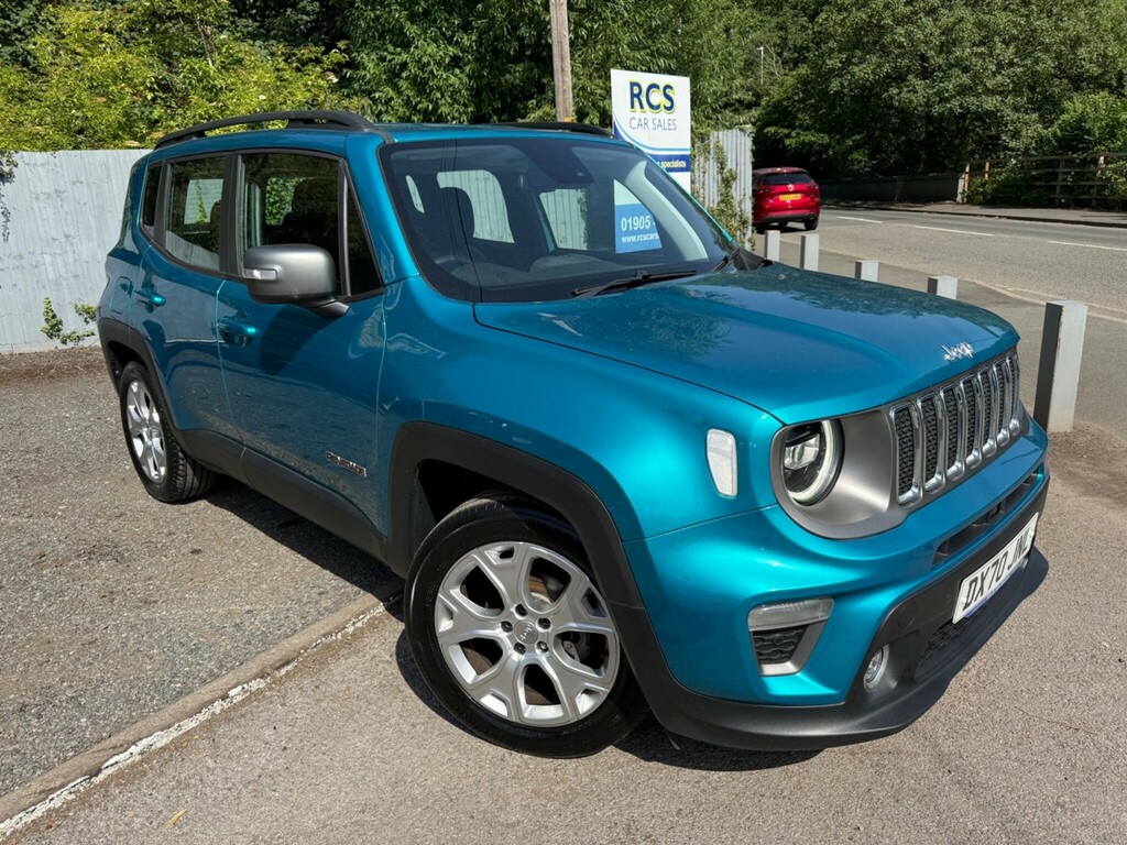 Jeep Renegade 1.0 Gse T3 Limited Euro 6 Ss DX70JNL Blue