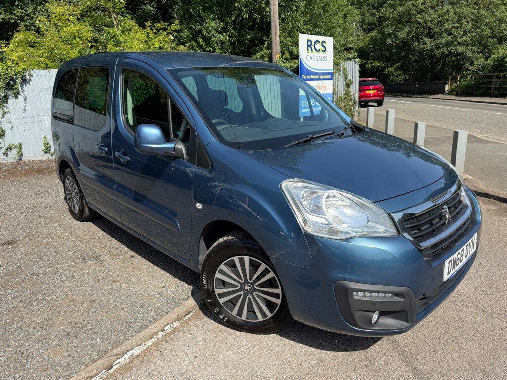 Peugeot Partner Tepee 1.6 Bluehdi Active Etg Euro 6 Ss Blue
