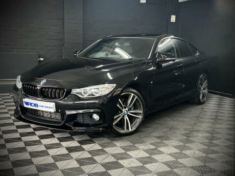 BMW 4 Series Gran Coupe 2.0 420D Xdrive Black