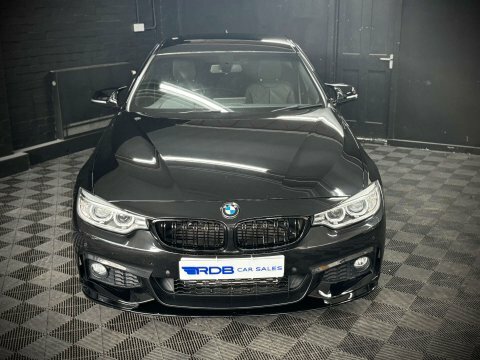 BMW 4 Series Gran Coupe 2.0 420D Xdrive SV17XHZ Black #6