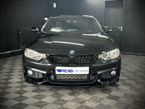 BMW 4 Series Gran Coupe 2.0 420D Xdrive SV17XHZ Black #5