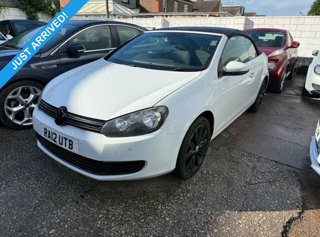 Volkswagen Golf Convertible White