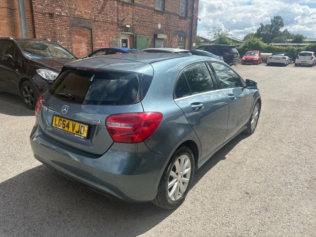 Mercedes-Benz A Class Hatchback LG64VJO Blue #2