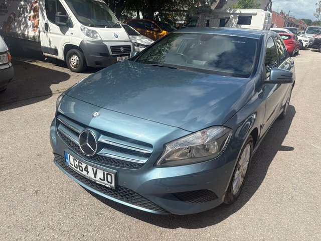 Mercedes-Benz A Class Hatchback LG64VJO Blue #4