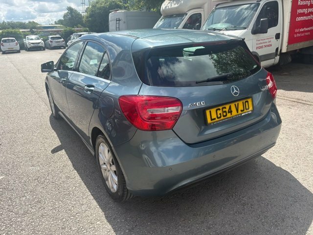 Mercedes-Benz A Class Hatchback LG64VJO Blue #3