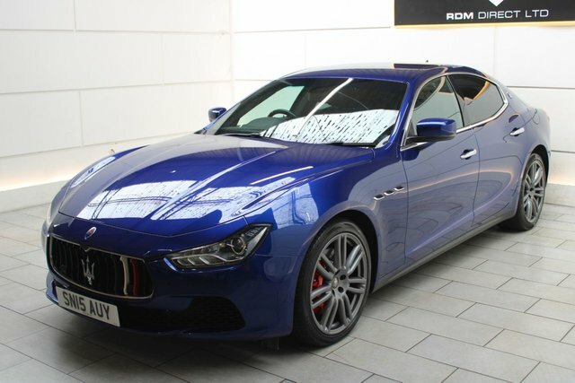 Maserati Ghibli Saloon Blue #3