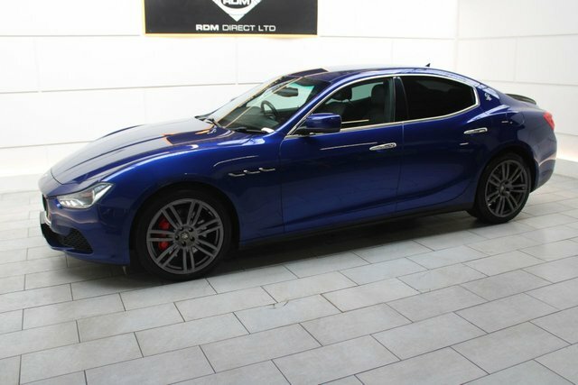 Maserati Ghibli Saloon Blue #6