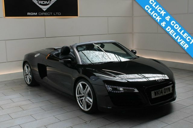 Audi R8 Convertible Black