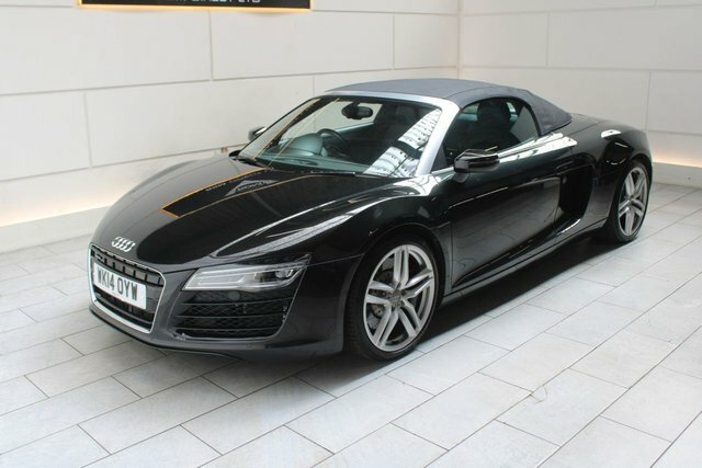 Audi R8 Convertible Black #5
