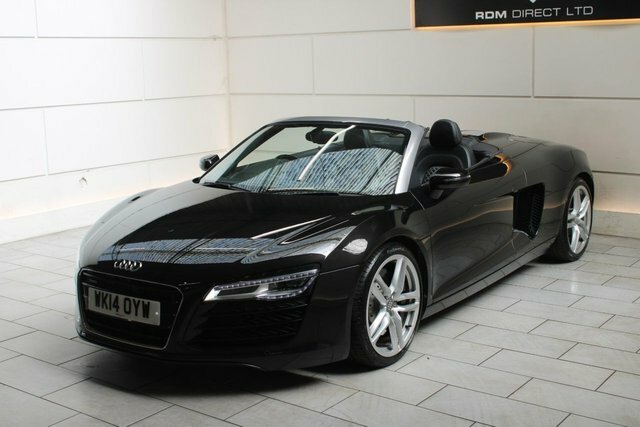 Audi R8 Convertible Black #3