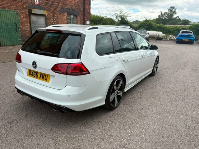 Volkswagen Golf R Tsi Dsg DX66XKU White #4