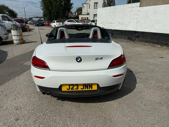 BMW Z4 Convertible White #3
