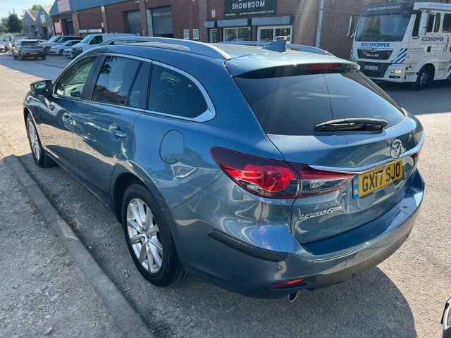 Mazda 6 Estate Blue #3