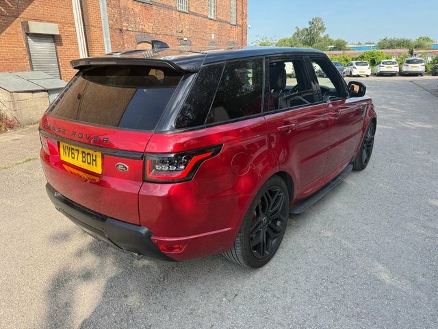 Land Rover Range Rover Sport Suv Red #2