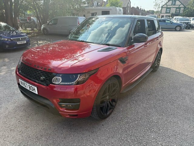 Land Rover Range Rover Sport Suv Red #5