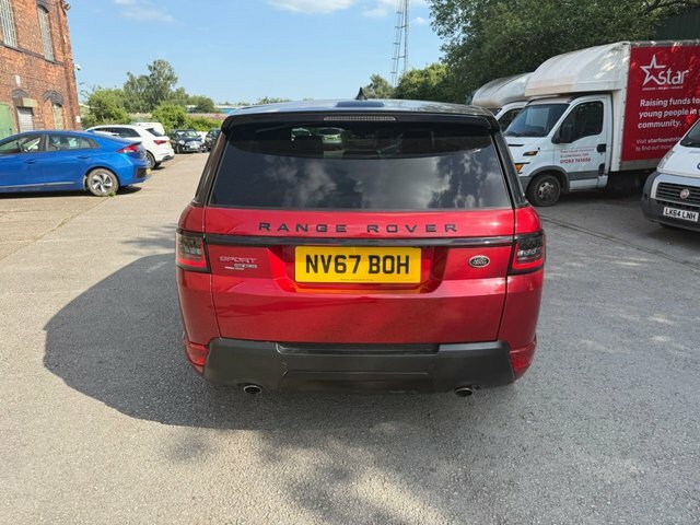 Land Rover Range Rover Sport Suv Red #3