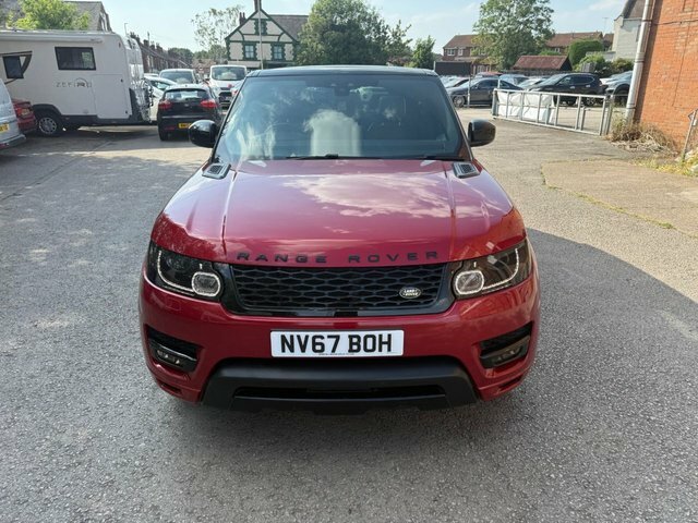 Land Rover Range Rover Sport Suv Red #6