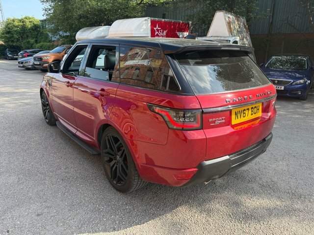 Land Rover Range Rover Sport Suv Red #4