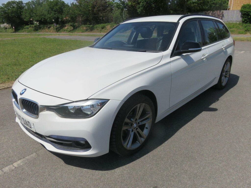 BMW 3 Series 1.5 318I Sport Touring Euro 6 Ss White #3