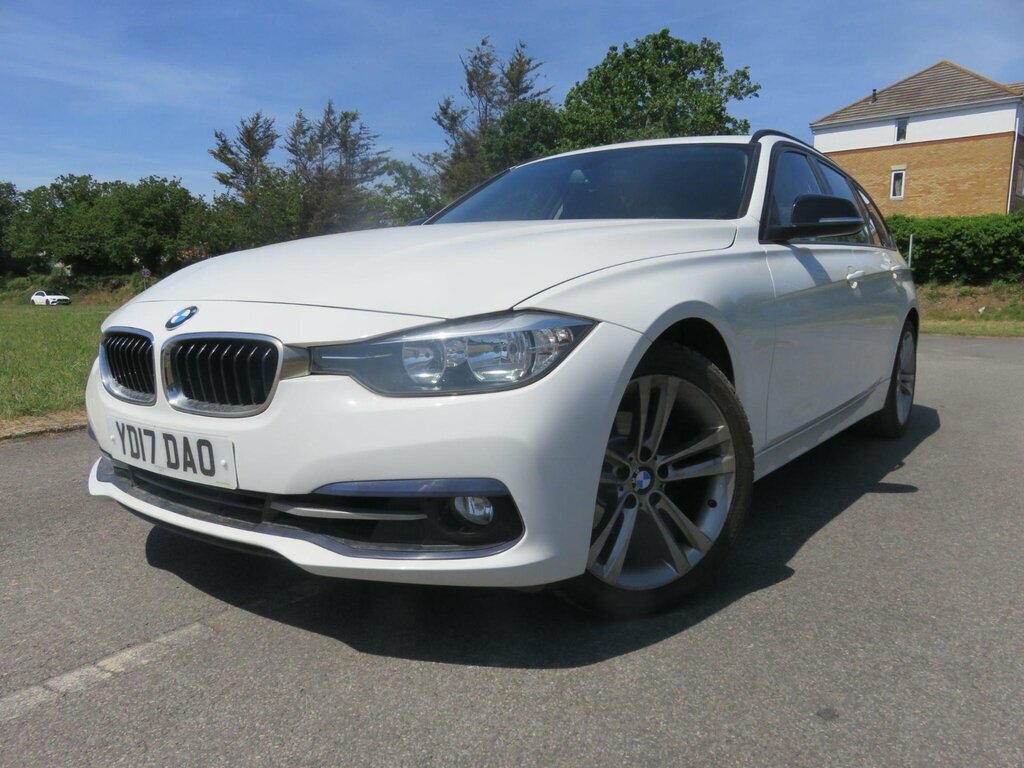 BMW 3 Series 1.5 318I Sport Touring Euro 6 Ss White #2