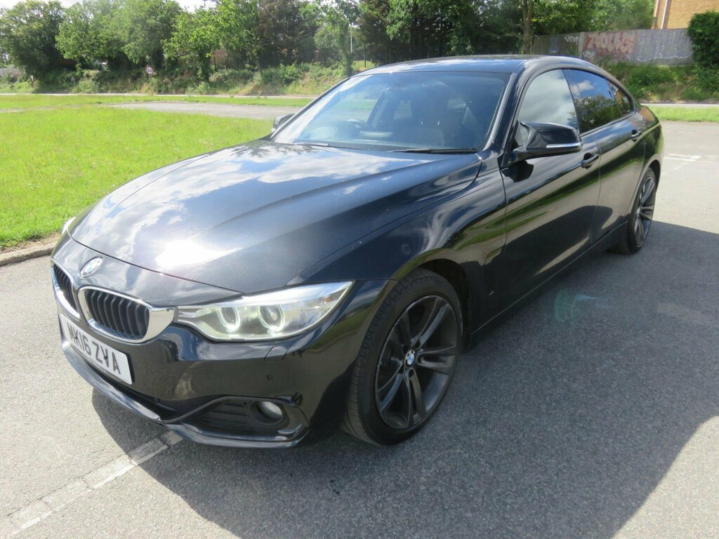 BMW 4 Series Gran Coupe 2.0 420D Sport Euro 6 Ss Black #3